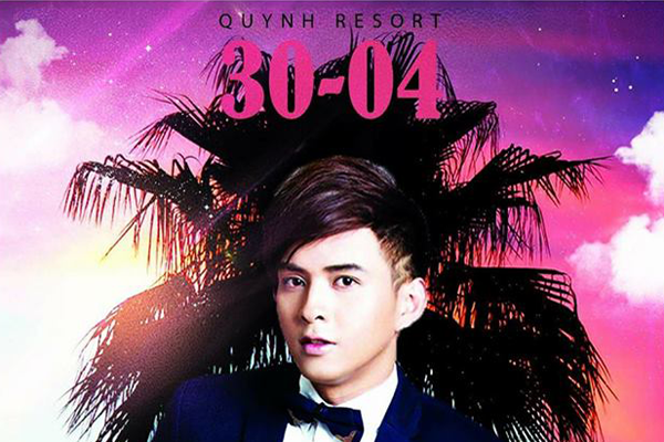 20h00 ngày 30/4 đón xem live show tại Ruby Star Qùynh Resort 