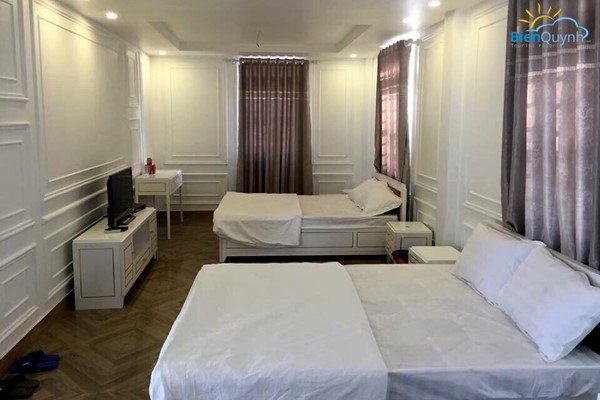 Ảnh: Phòng 2 giường đôi tại Xuân Đất Việt